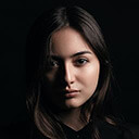 closeup photography of woman smiling - not actual representation of customer